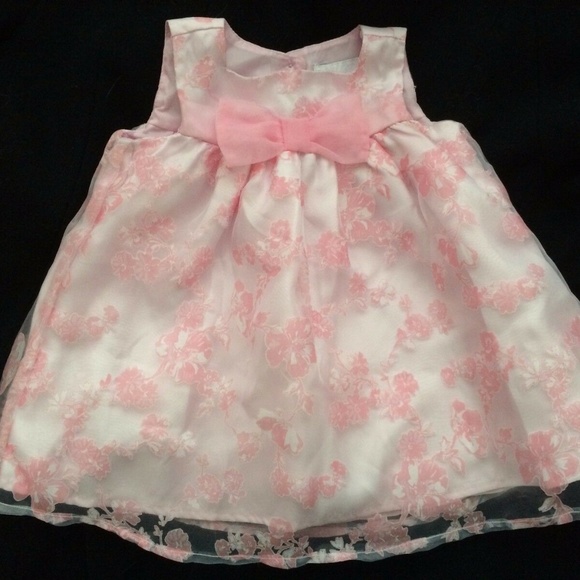 Designer Camilla Girls Dress Lined Floral Crystal - Picture 6 of 6